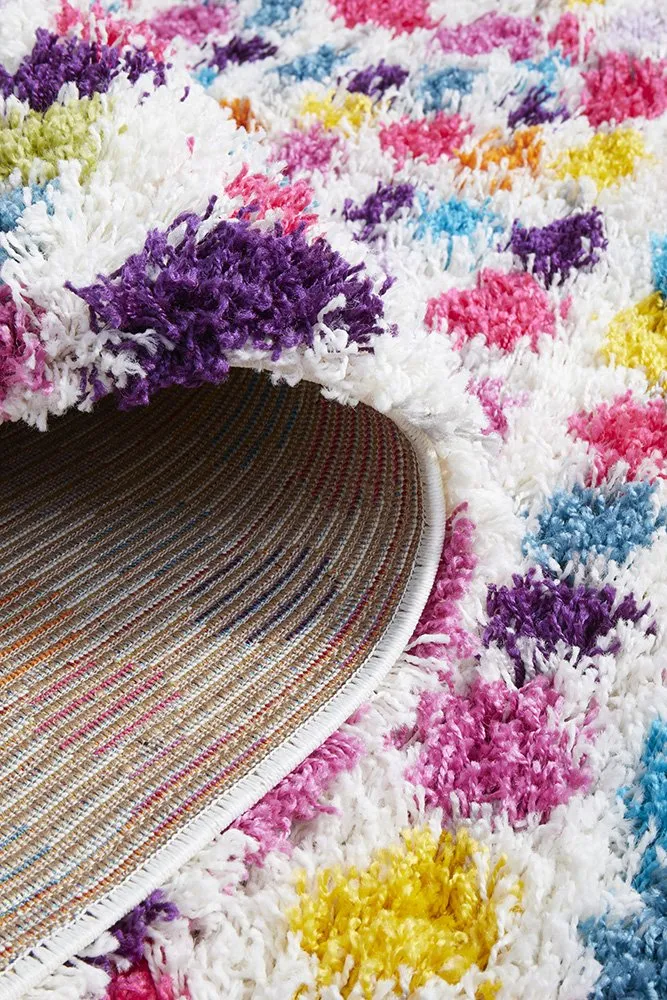 Vegas Dot Rug (Multi) by Rug Culture