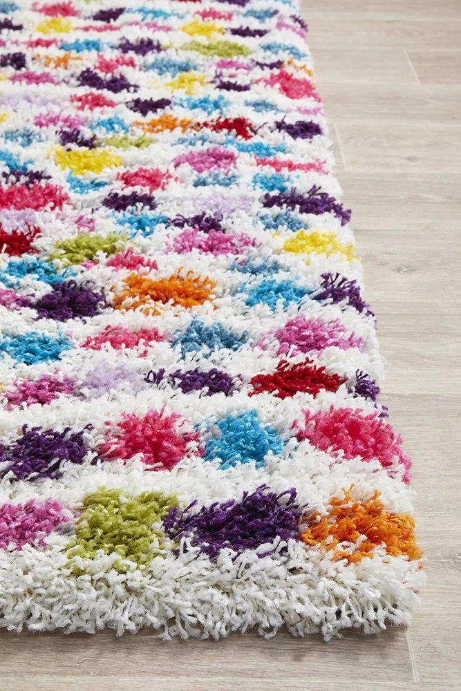 Vegas Dot Rug (Multi) by Rug Culture