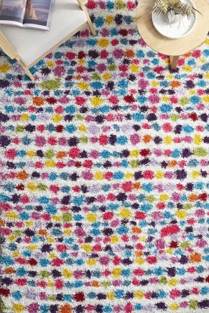 Vegas Dot Rug (Multi) by Rug Culture