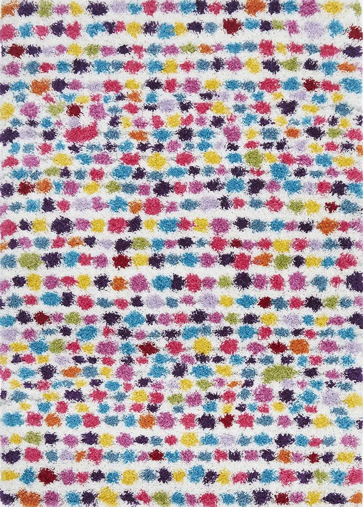 Vegas Dot Rug (Multi) by Rug Culture