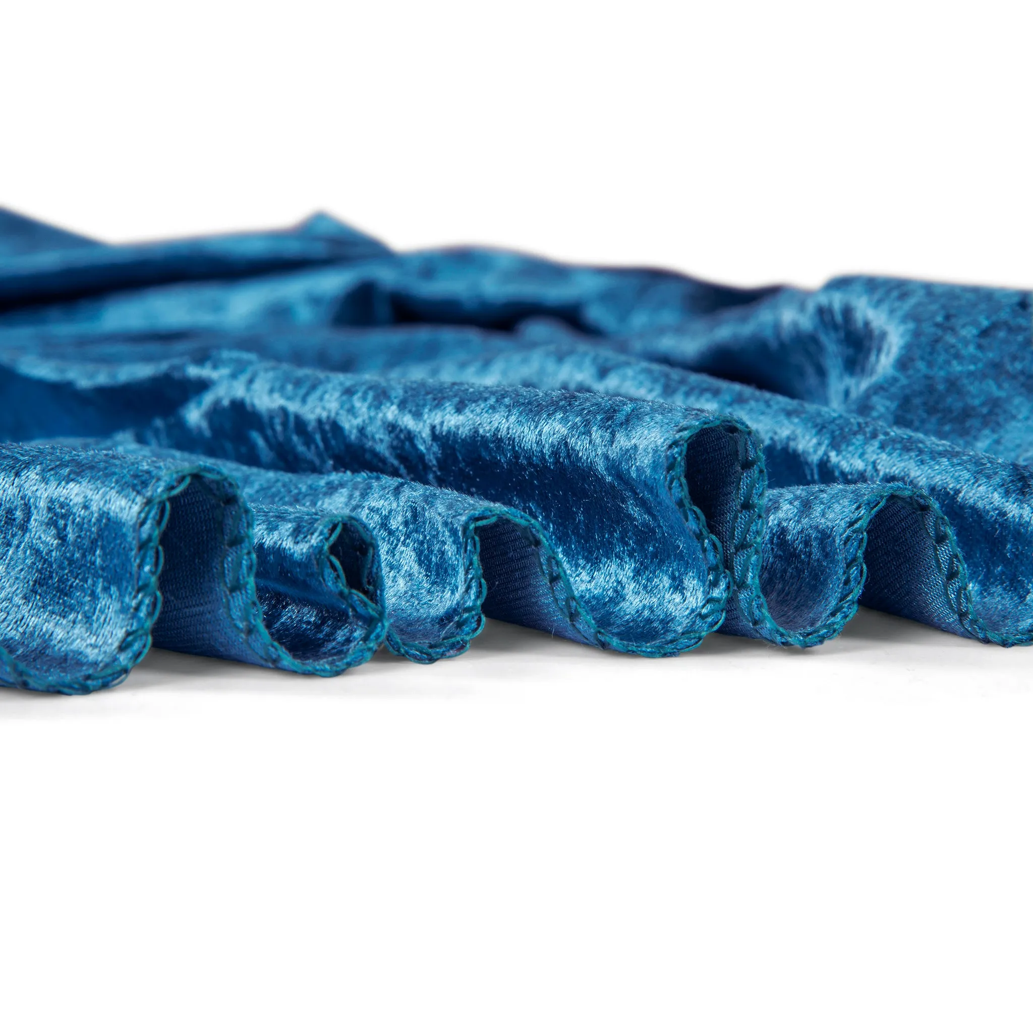 Velvet 90"x132" Rectangular Tablecloth - Dark Teal