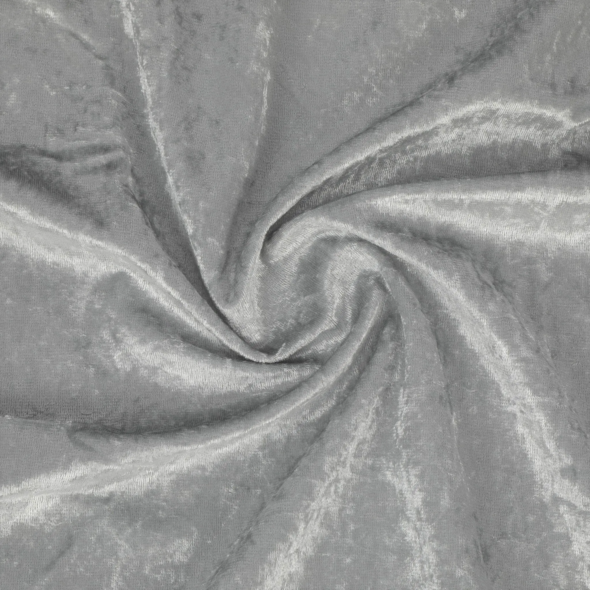 Velvet 90"x132" Rectangular Tablecloth - Silver