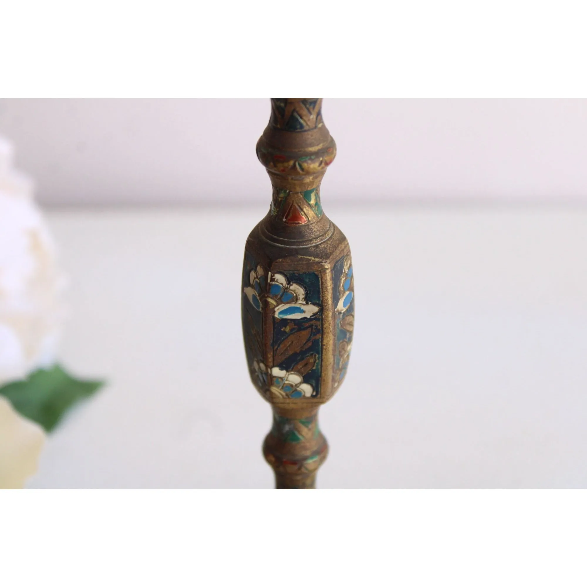 Vintage Brass Candlestick Holders