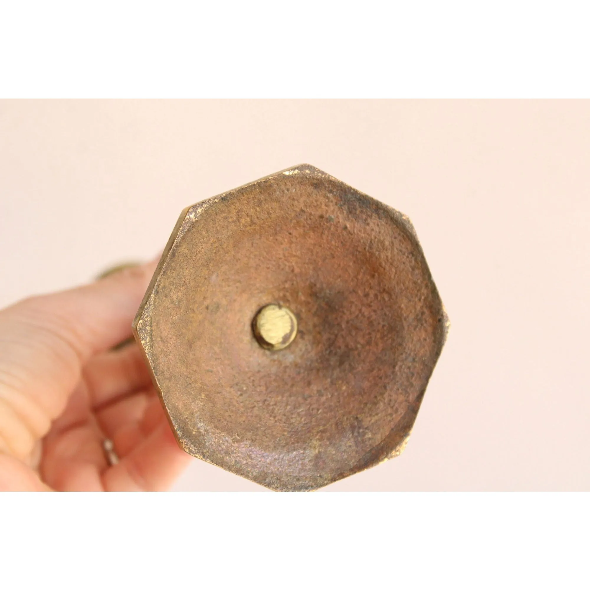 Vintage Brass Candlestick Holders
