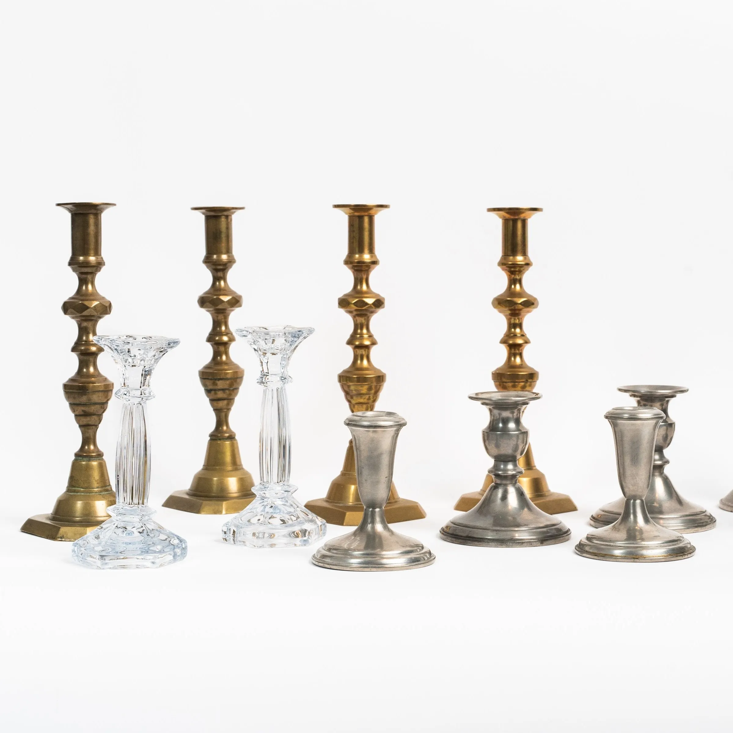 Vintage Brass Candlesticks #2