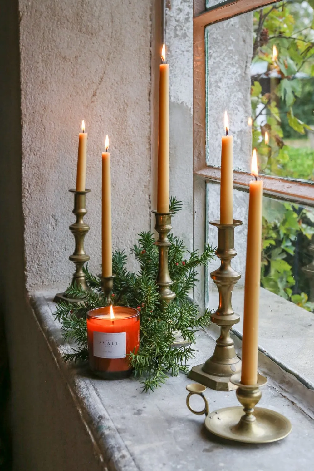 Vintage Brass Candlesticks