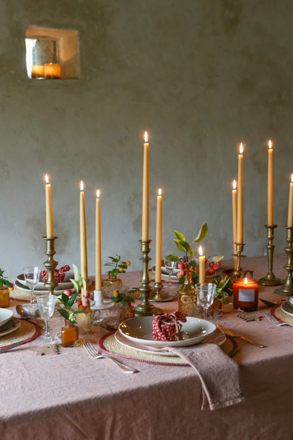 Vintage Brass Candlesticks