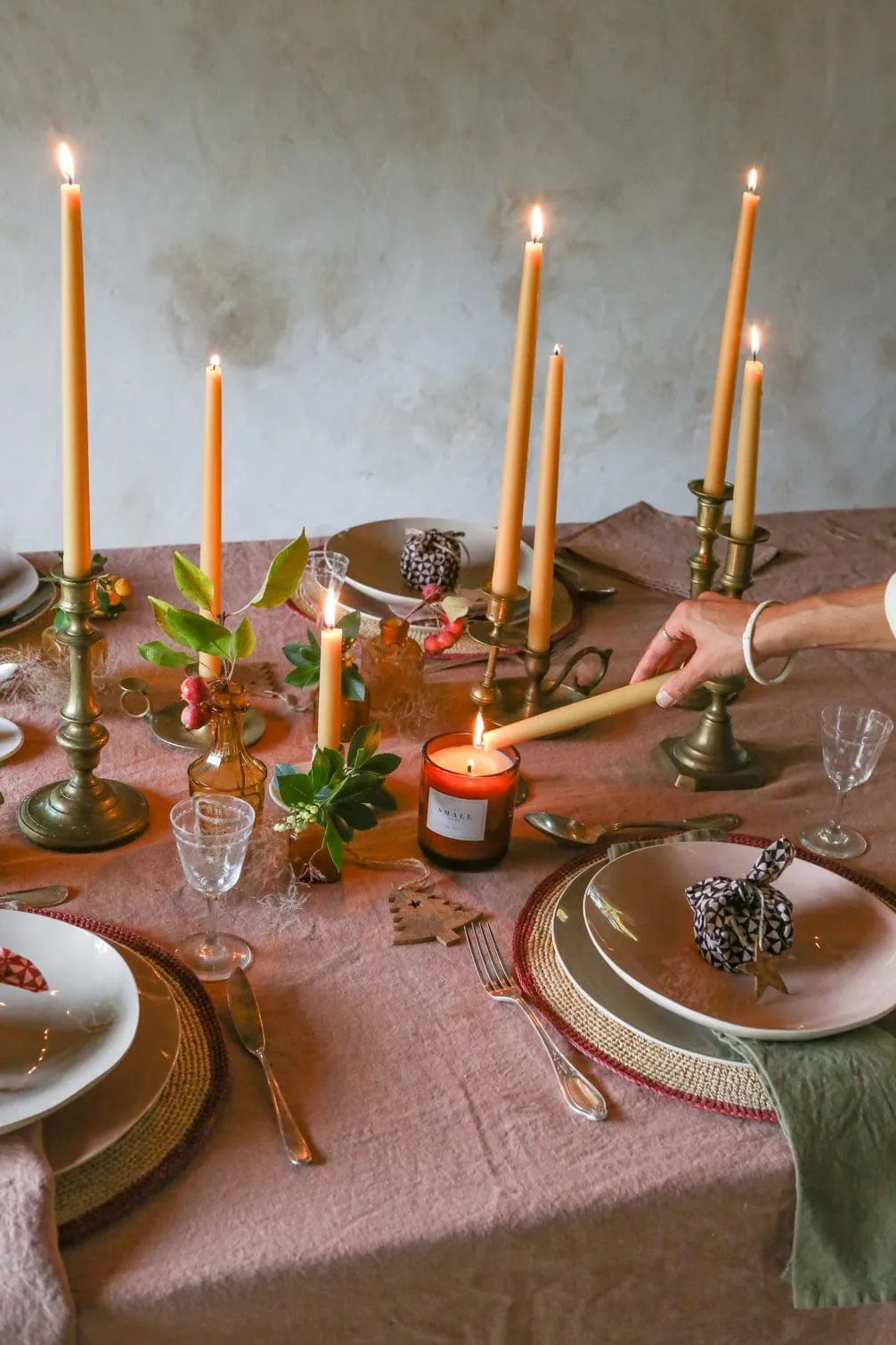 Vintage Brass Candlesticks