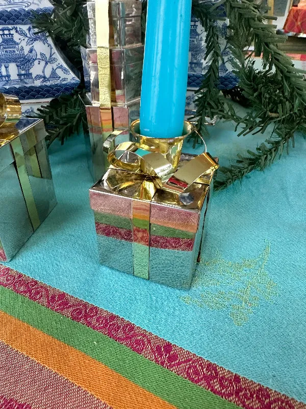Vintage Candle Holders, Godinger set of 4 Silver and Gold Packages