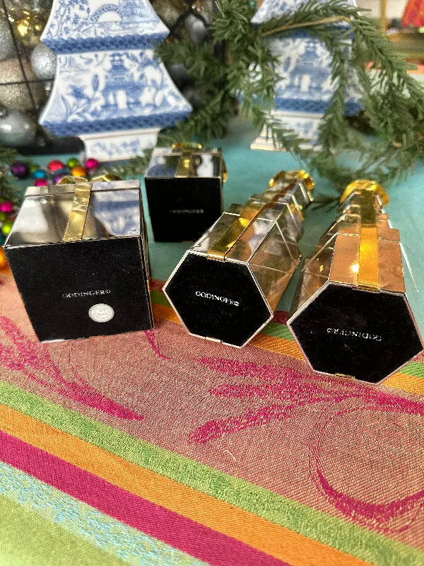 Vintage Candle Holders, Godinger set of 4 Silver and Gold Packages