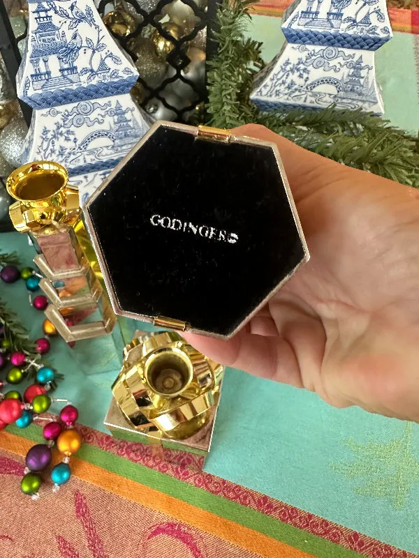 Vintage Candle Holders, Godinger set of 4 Silver and Gold Packages