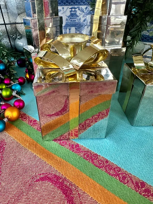 Vintage Candle Holders, Godinger set of 4 Silver and Gold Packages