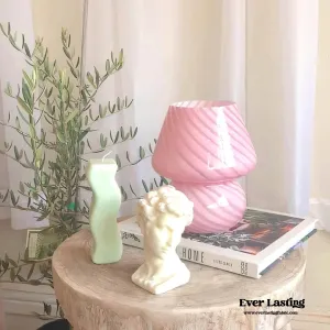 Vintage Inspired Glass Lamp (4 Colors)