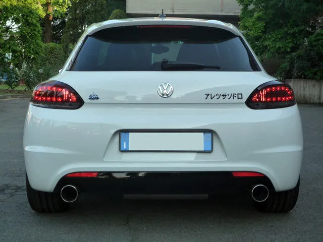 Volkswagen Scirocco 2009  Red & Smoked LED Taillight