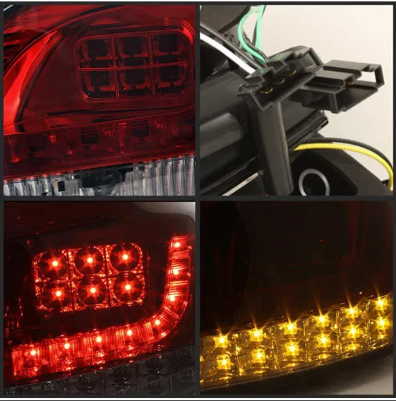VW GOLF VI MK6 2009  R Style Red & Clear LED Taillight