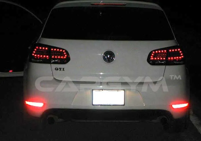 VW GOLF VI MK6 2009  Red & Smoked LED Taillight