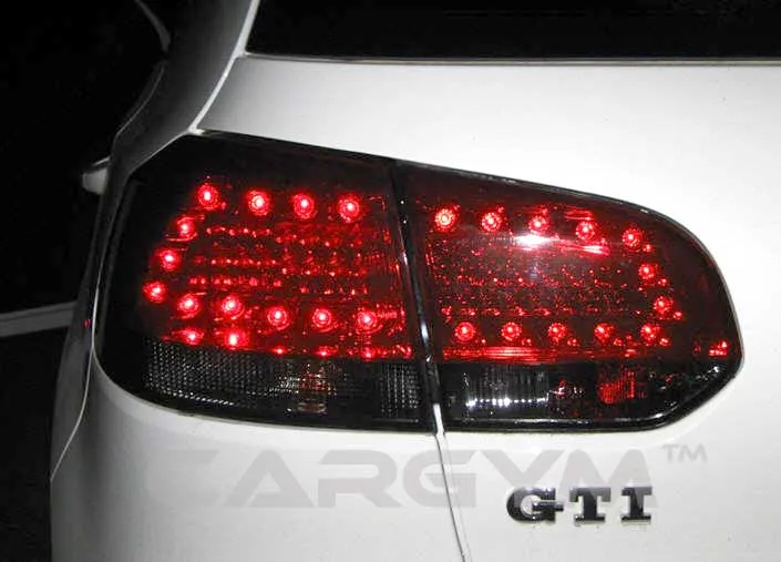 VW GOLF VI MK6 2009  Red & Smoked LED Taillight