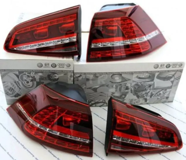 VW GOLF VII MK7 Red LED Taillight