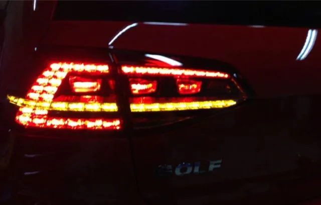 VW GOLF VII MK7 Red LED Taillight
