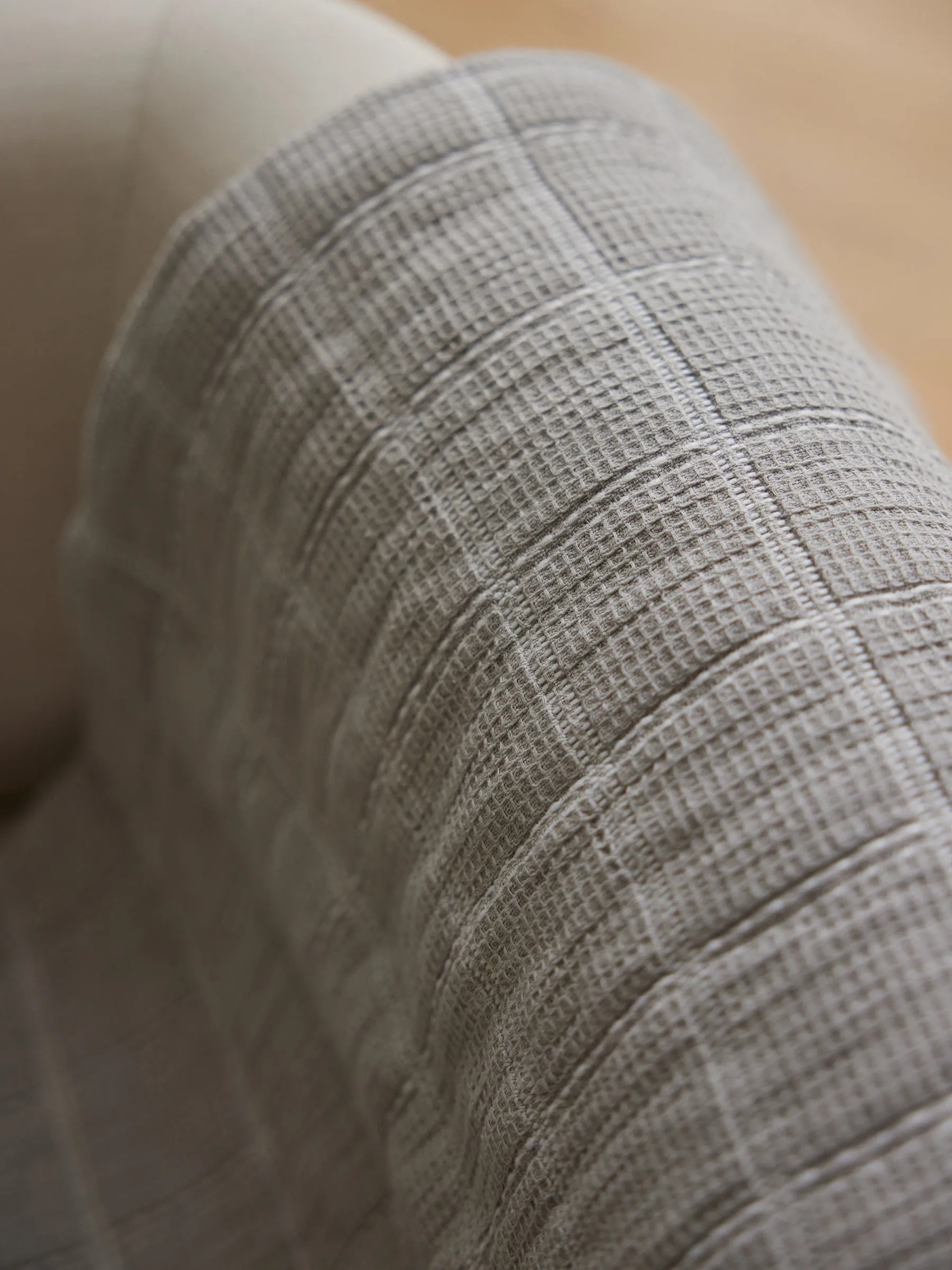 Waffle Windowpane Blanket