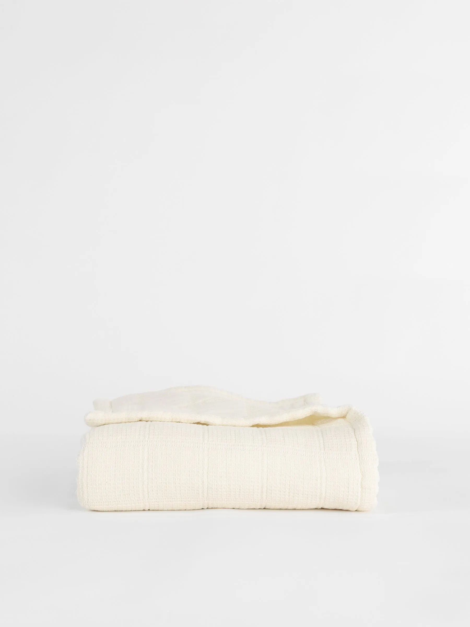 Waffle Windowpane Blanket