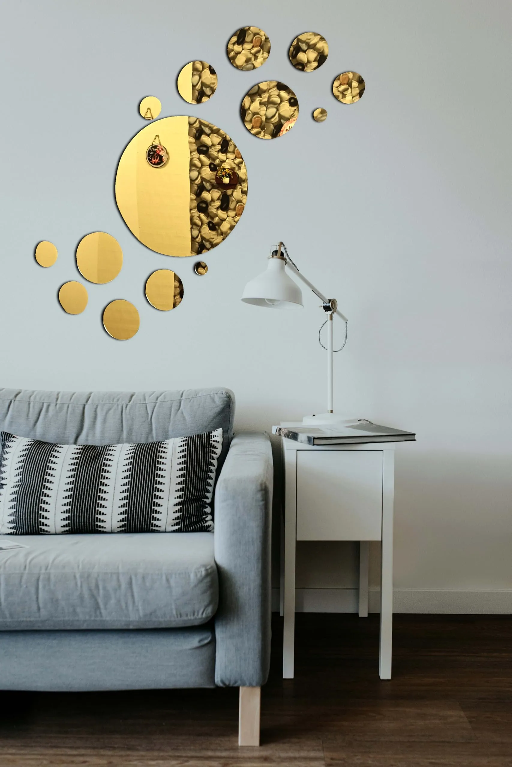 Wall Stickers Decorative Items | Decor Items | MDA_Circle-Mirror