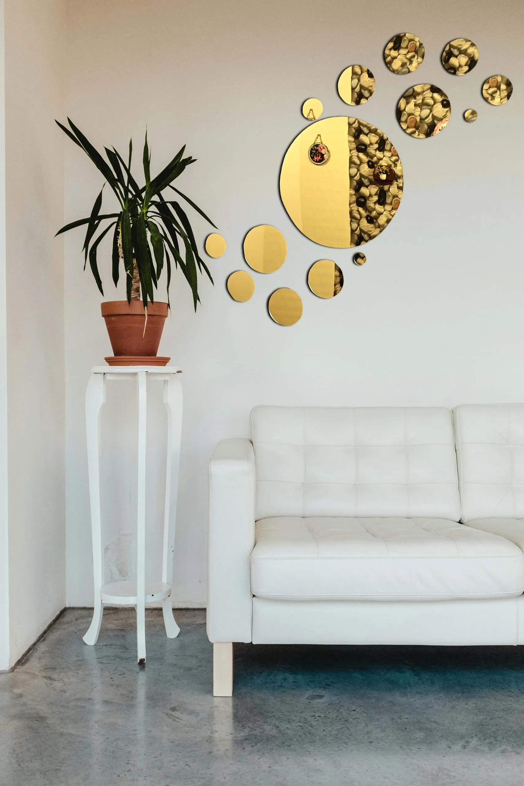 Wall Stickers Decorative Items | Decor Items | MDA_Circle-Mirror