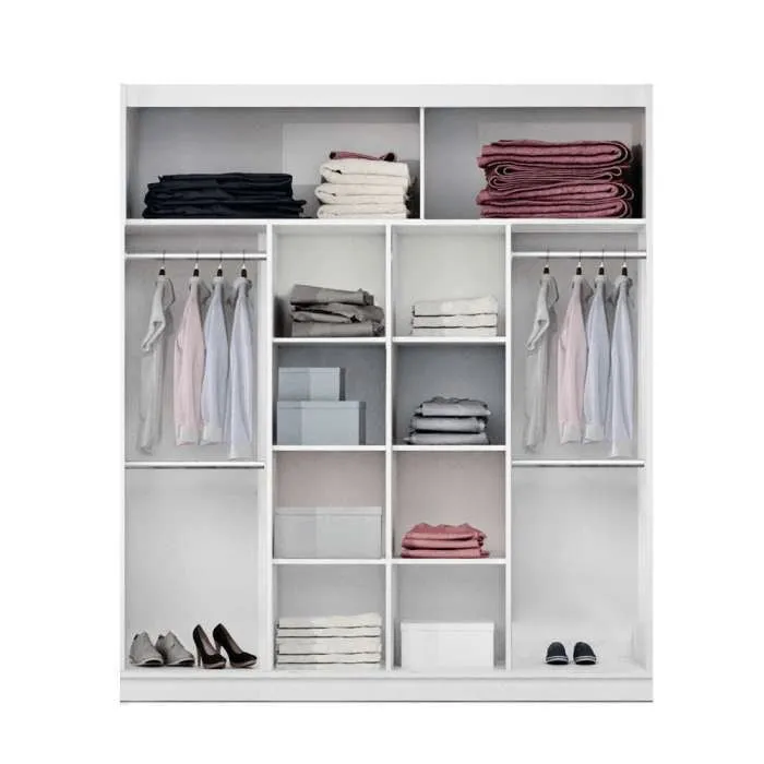 Wardrobe Rome 203 Black