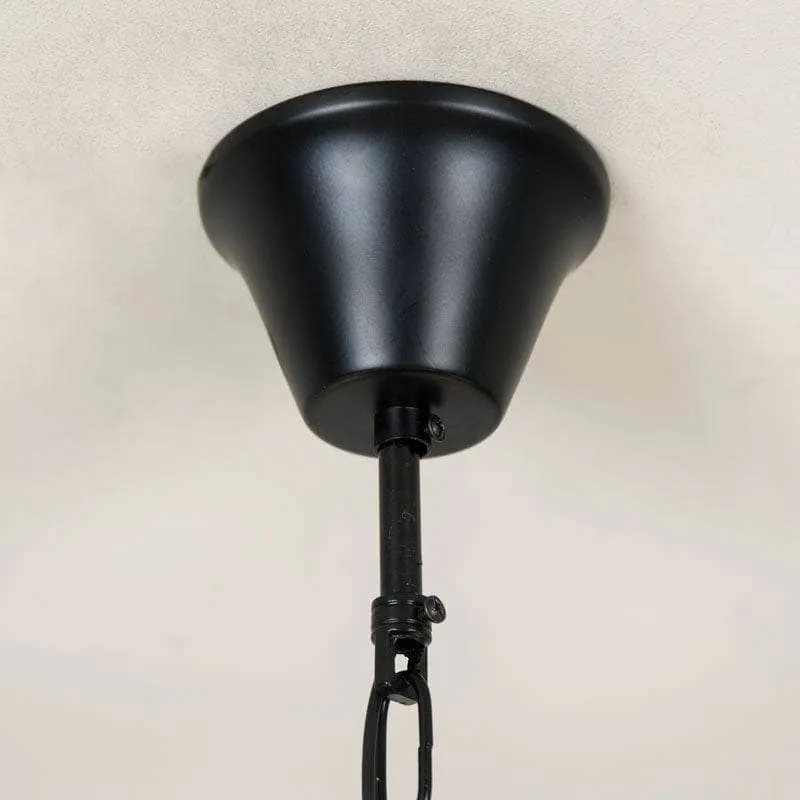 Washington Medium 5 Light Pendant Light - Black