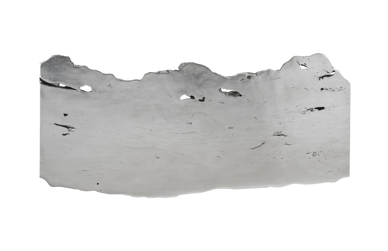Waterfall Desk, Silver Leaf
