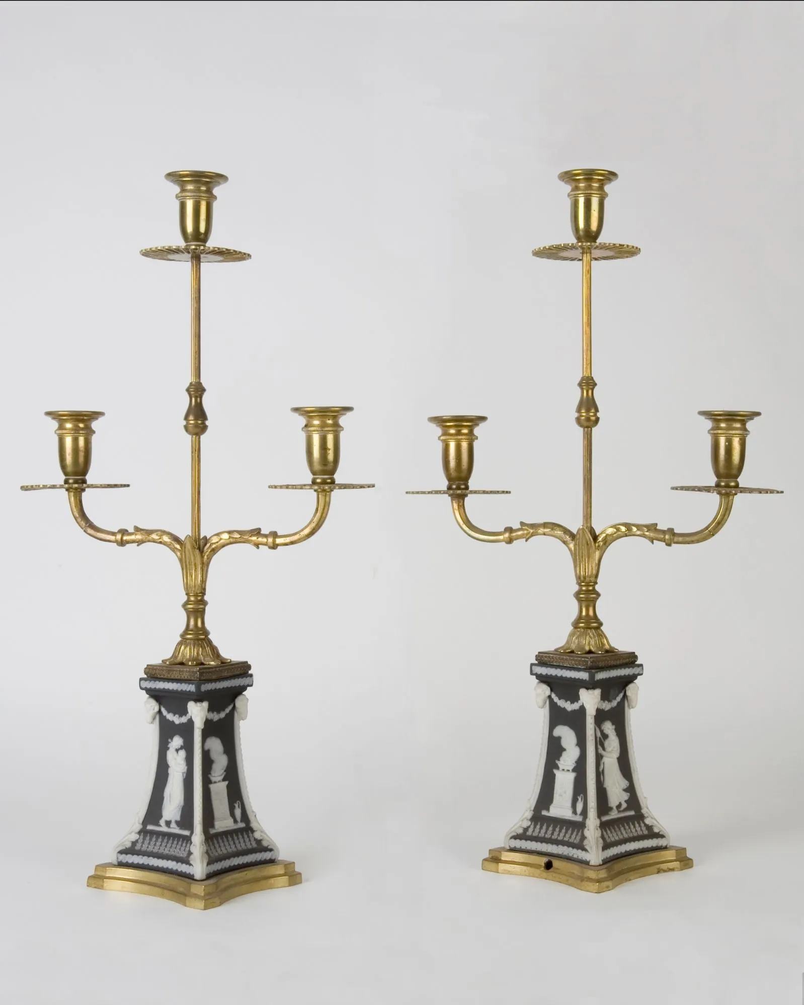 Wedgwood Candelabra by E. F. Caldwell