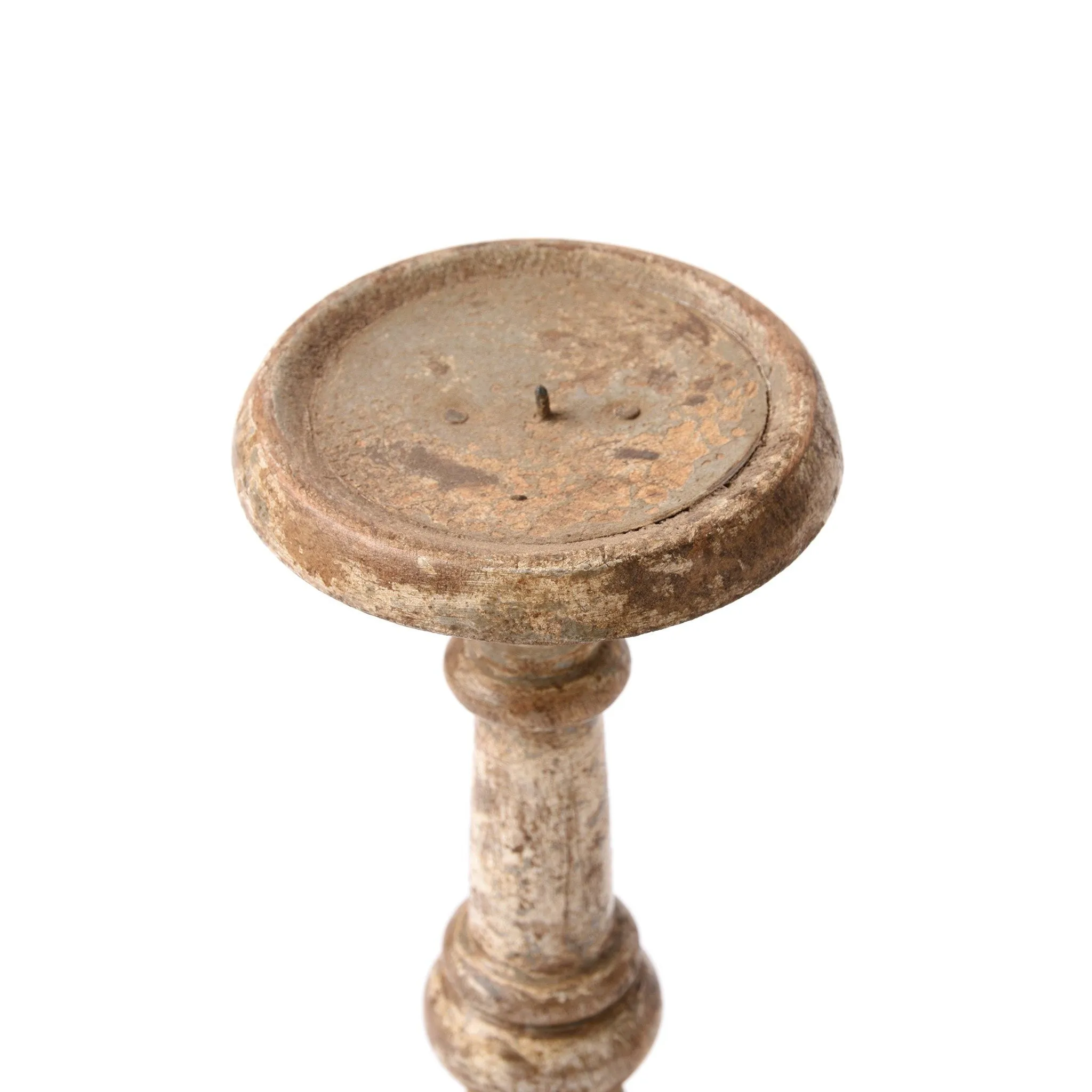 White Vintage Candle Stick