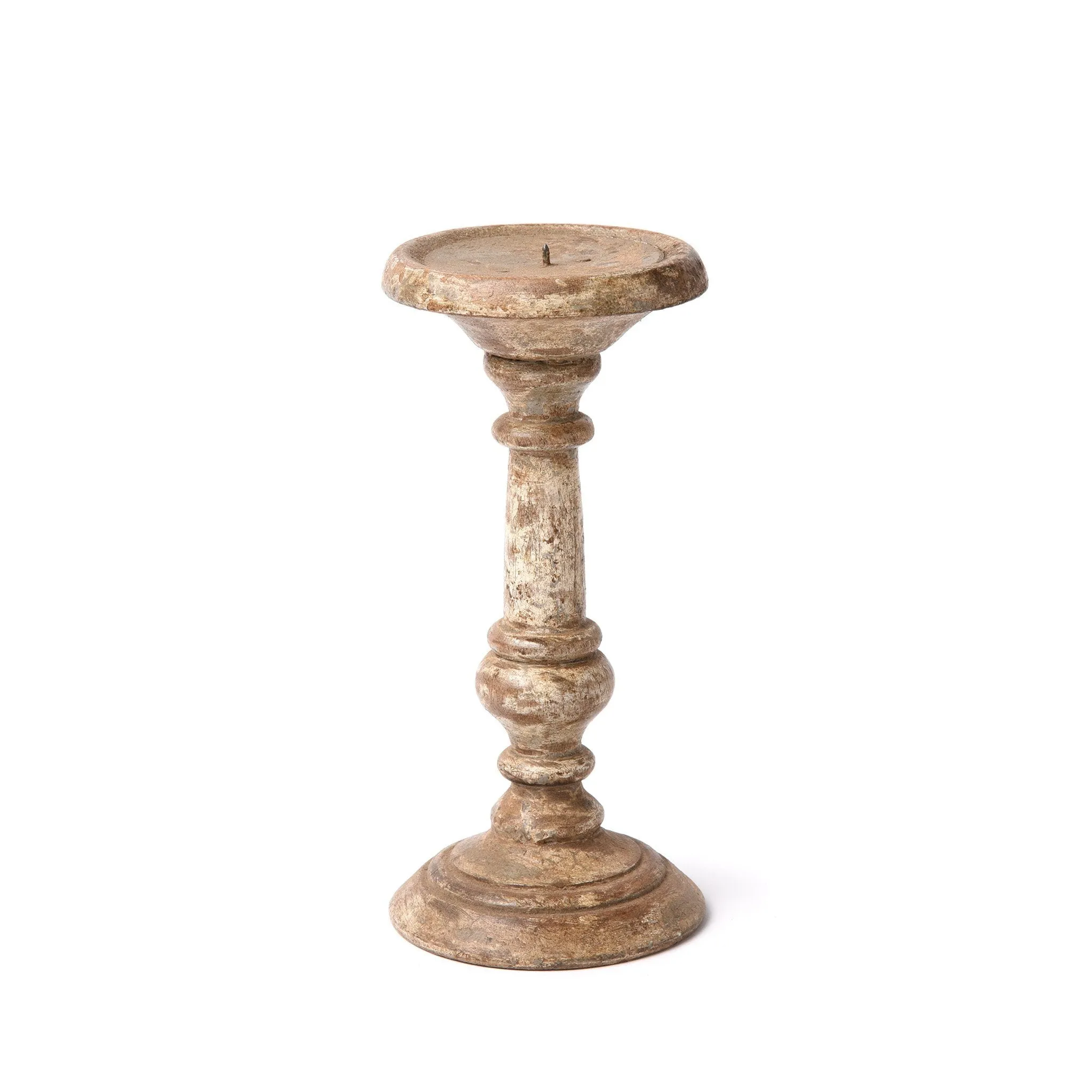 White Vintage Candle Stick