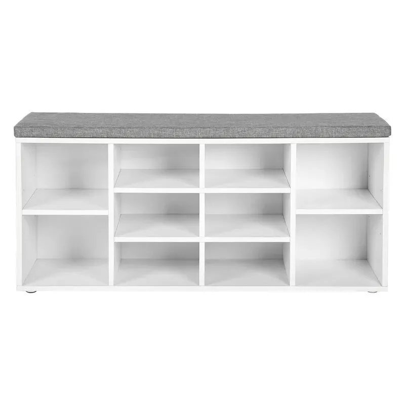 Wooden Shoe cubby rack Cubbie Shoe Storage Bench