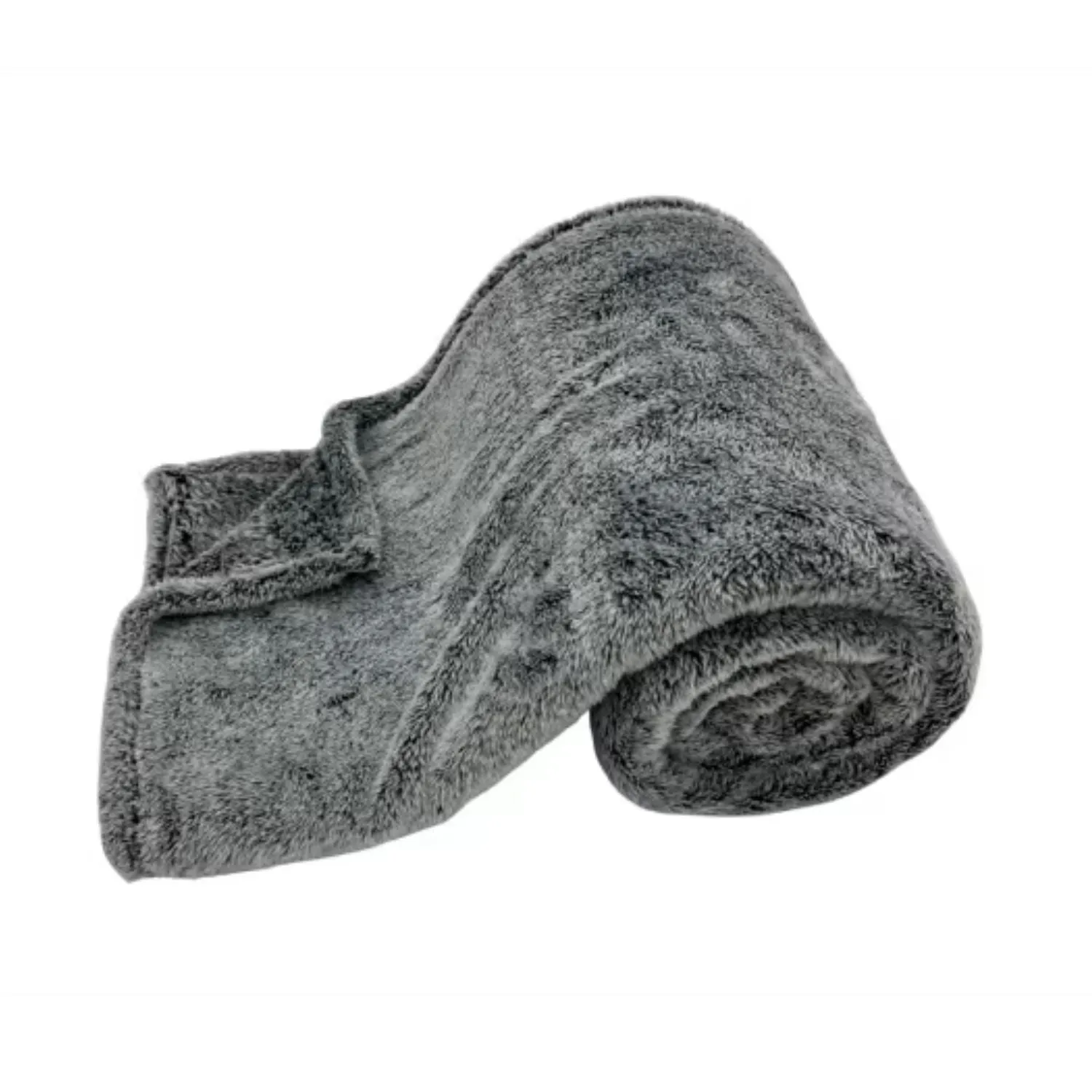 Woodlodge 130cm Mouse Grey Arctic Sherpa Throw