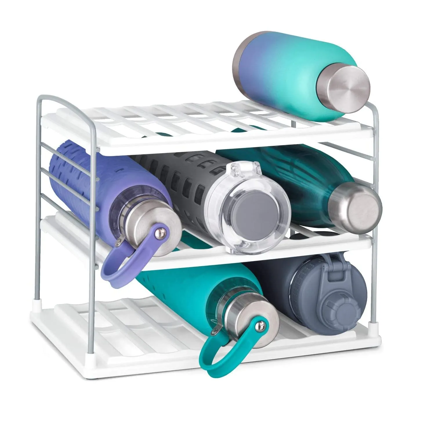 YouCopia UpSpace Water Bottle Organizer 3-Shelf