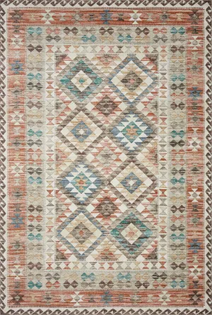 Zion Rug in Ivory & Multi